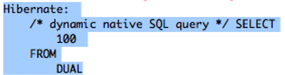 Requête SQL jouée à la fin